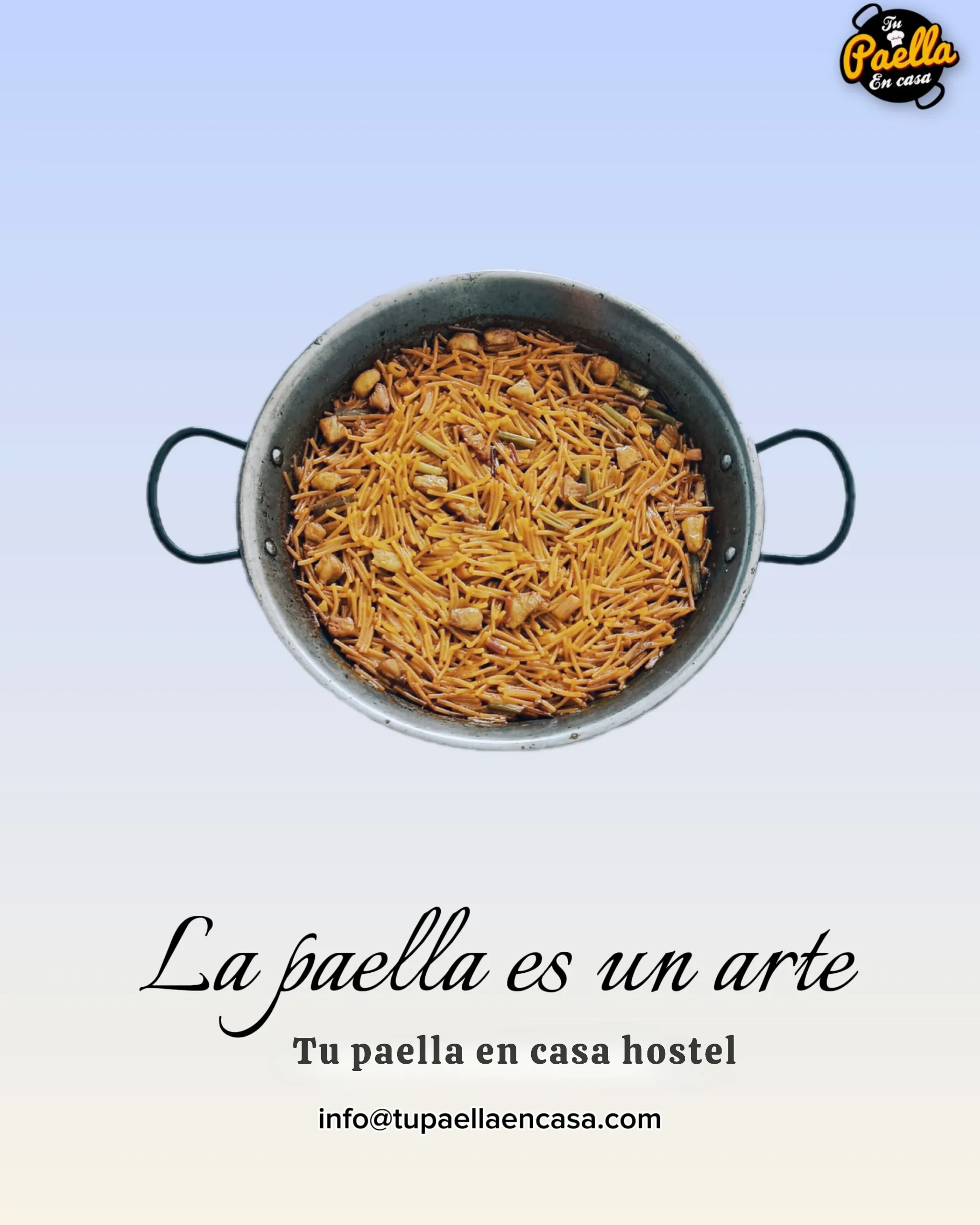 Fideuá tradicional valenciana